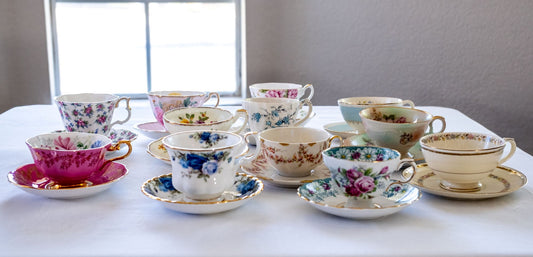 Vintage Teacup & Saucer Set