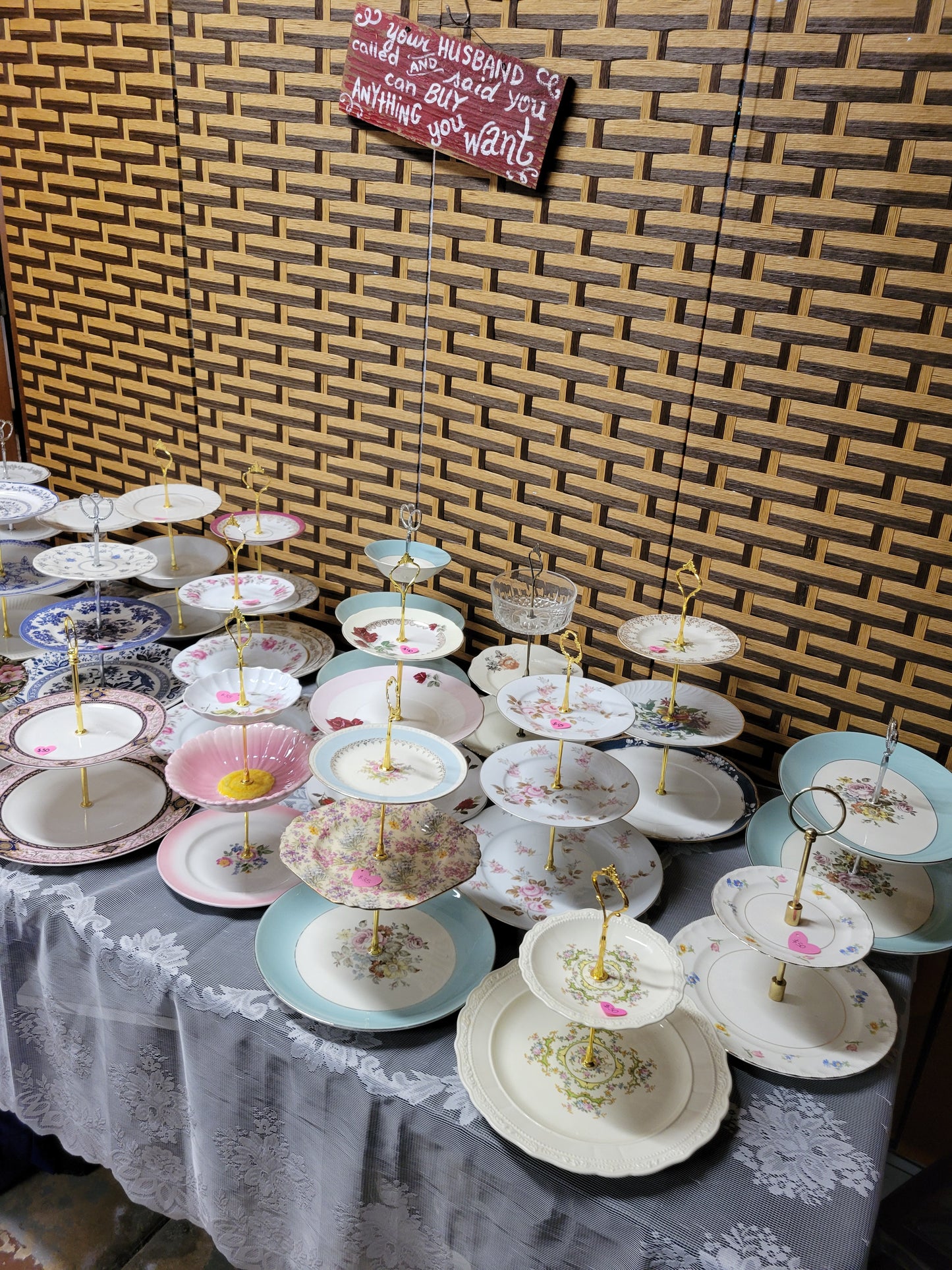 Vintage 3 Tier Dessert Stand